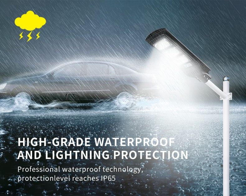 Solar LED Street Light with Motion Sensor | High-Brightness Outdoor Waterproof Street Lamp