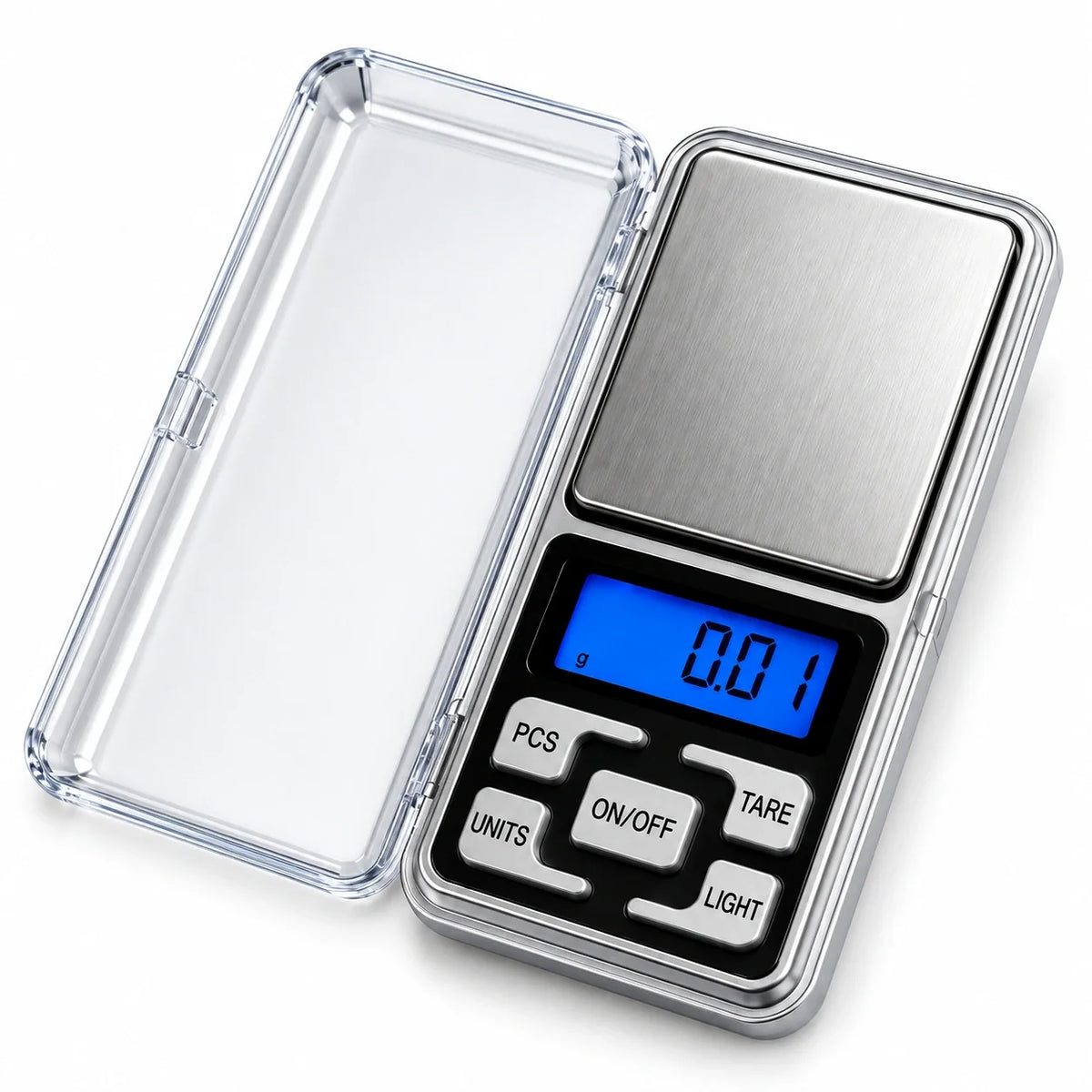 hDigital Pocket Weight Scale 500 Gram x 0.01 Gram Scale use for Gold, Jewelry, and kitchen purposes