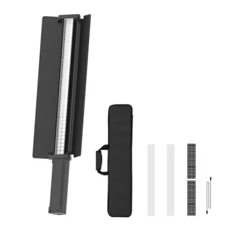 Portable LED Video Light Panel Kit with Carry Bag – Adjustable Brightness for Photography, Videography & Studio Lighting