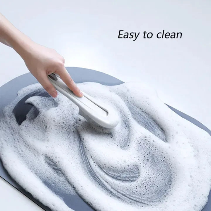 Bath Mat Water Absorbent Non-Slip, Water Absorbent Bath Carpet for Bathroom, Shower Room, Tub, Entryway, Kitchen, Sink