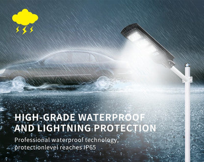Solar LED Street Light with Motion Sensor | High-Brightness Outdoor Waterproof Street Lamp