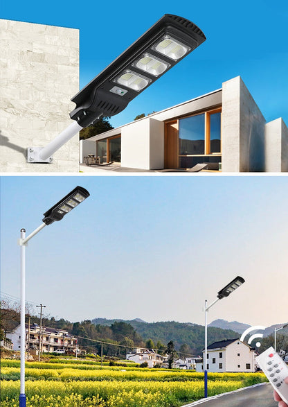 Solar LED Street Light with Motion Sensor | High-Brightness Outdoor Waterproof Street Lamp
