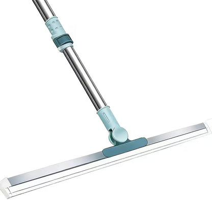Shopzone all-purpose household cleaning tool with a scraping wiper handle for floors, bathrooms, kitchens, showers, tiles, and pet hair.