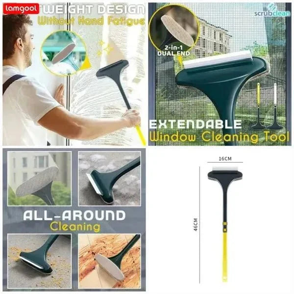 2 - in - 1 Screen & Window Dust Cleaning Tool - AlifdukanAlifdukan types here :)