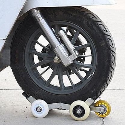 Car Jack Tire Skates, Flexible Emergency Tire Roller, Powerful Boost for Motorcycles, Flat Tire Booster Move Tool with 5 Wheels, Tire Wheel Dolly, Flat Tire Booster.