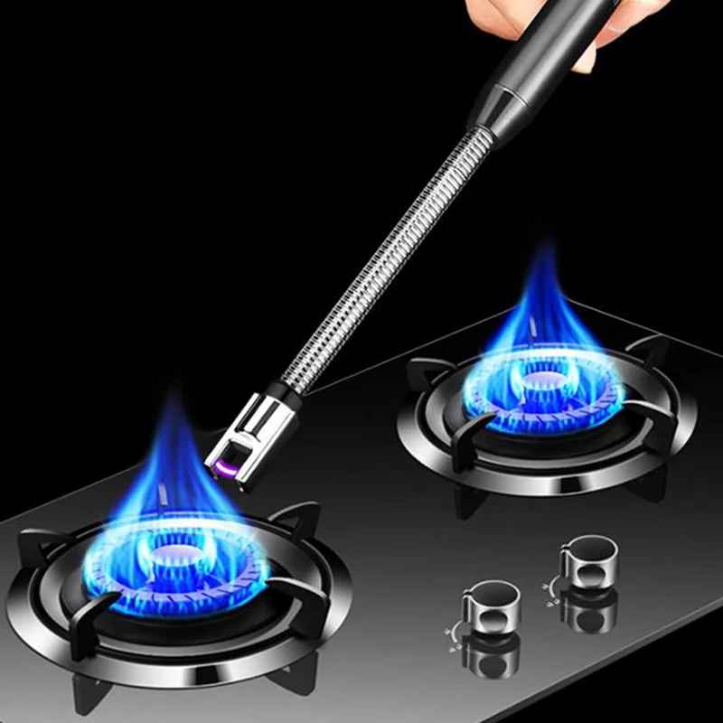 Kitchen Lighter USB Rechargeable Lighter - Safety with no flame Windproof