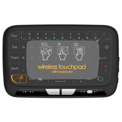 H18+ 2.4Ghz Wireless Keyboard Full Touchpad Backlight Keyboard