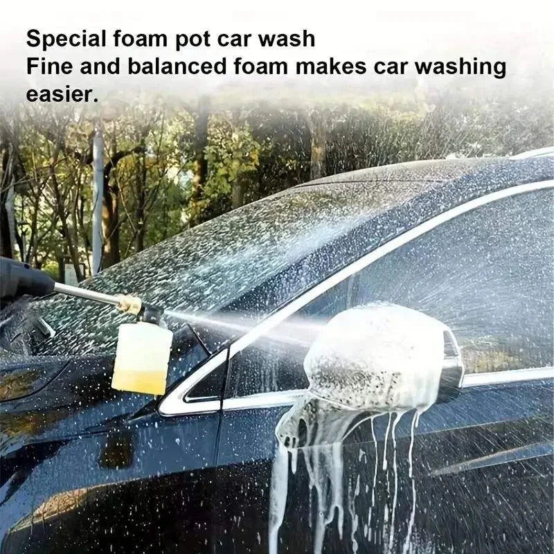 Rechargeable Portable Powerful High Pressure Water Spray Gun 48VF Lithium Cordless Wireless Car Wash Water Jet Foam Gun Car Wash