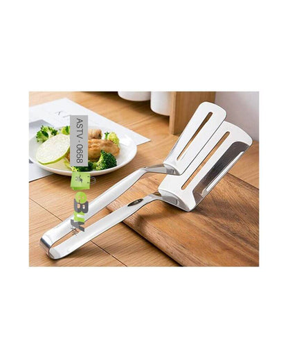 Stainless Steel Lift and flip Kitchen Frying Tong