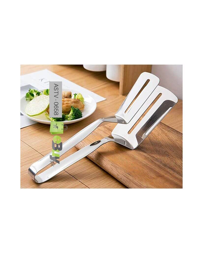 Stainless Steel Lift and flip Kitchen Frying Tong