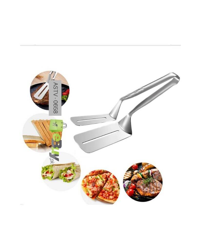 Stainless Steel Lift and flip Kitchen Frying Tong