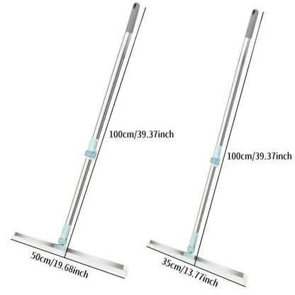 All - Purpose Scraping Wiper Handle Household Cleaning Tool for Floor Bathroom Kitchen Shower Tile Pet Hair - AlifdukanStyleNest types here :)
