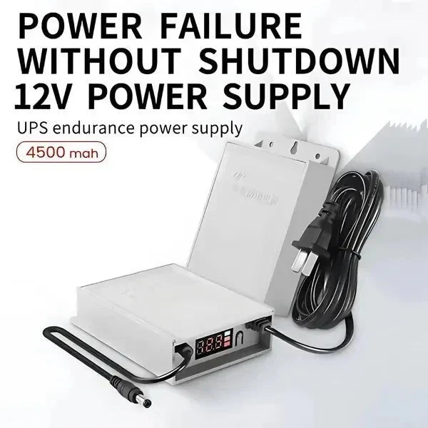 DC - 12V Mini UPS - AlifdukanAyesha Khan types here :)
