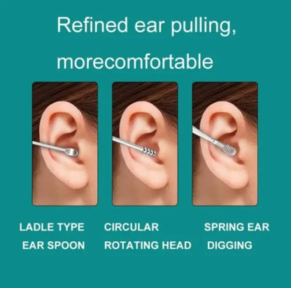 60% OFF Ear Cleaning Kit – 6 Pcs Ear Pick Tools