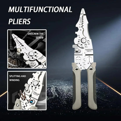 Multi - Function Wire Stripper and Crimping Tool - AlifdukanAlifdukan types here :)