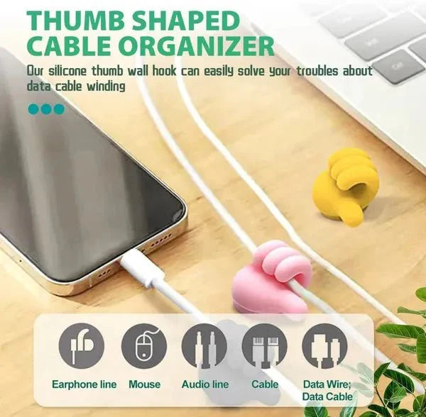 (pack of 2)Thumbs Up Wall Hook | Fun Silicone Self - Adhesive Hanger for Keys, Wires & More - AlifdukanAlifdukan types here :)