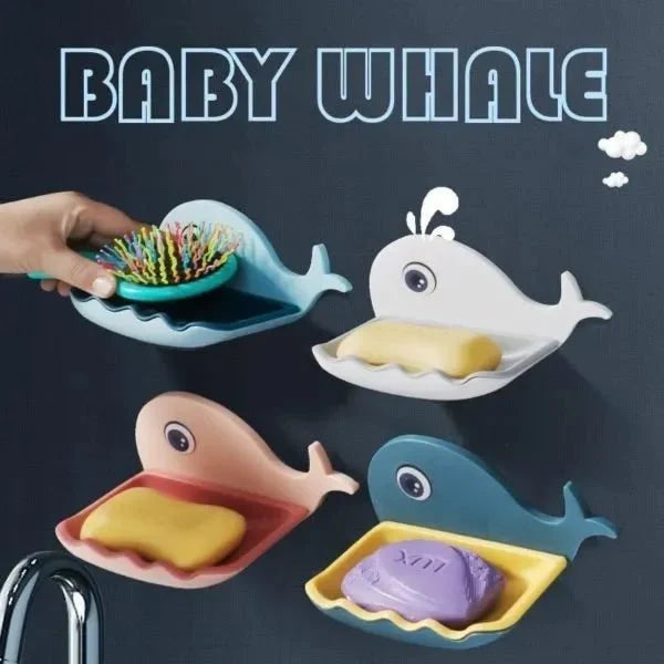 Self - adhesive Whale Soap Dish - AlifdukanAlifdukan types here :)