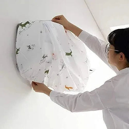 Waterproof Stretchable AC Cover with Elastic Dust Protection - AlifdukanAlifdukan types here :)